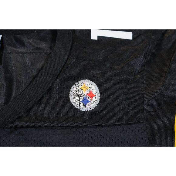 Vintage Pittsburgh Steelers Jersey Youth 10-12 NFL Football Kordell Stewart 90s - Picture 6 of 10